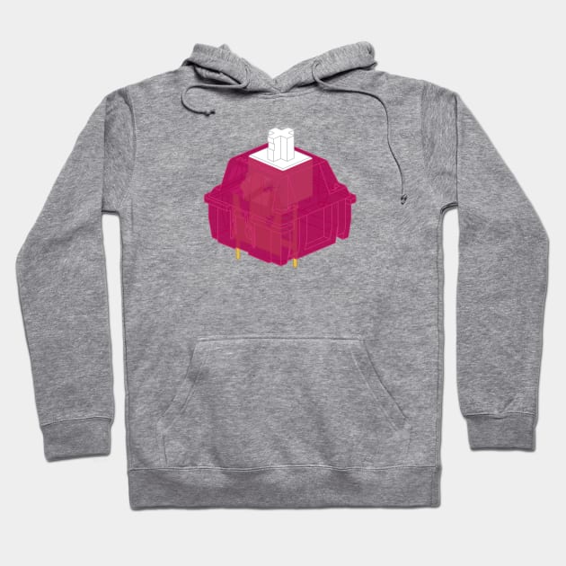 Dragonfruit Mechanical Keyboard Cherry MX Switch Hoodie by Charredsky